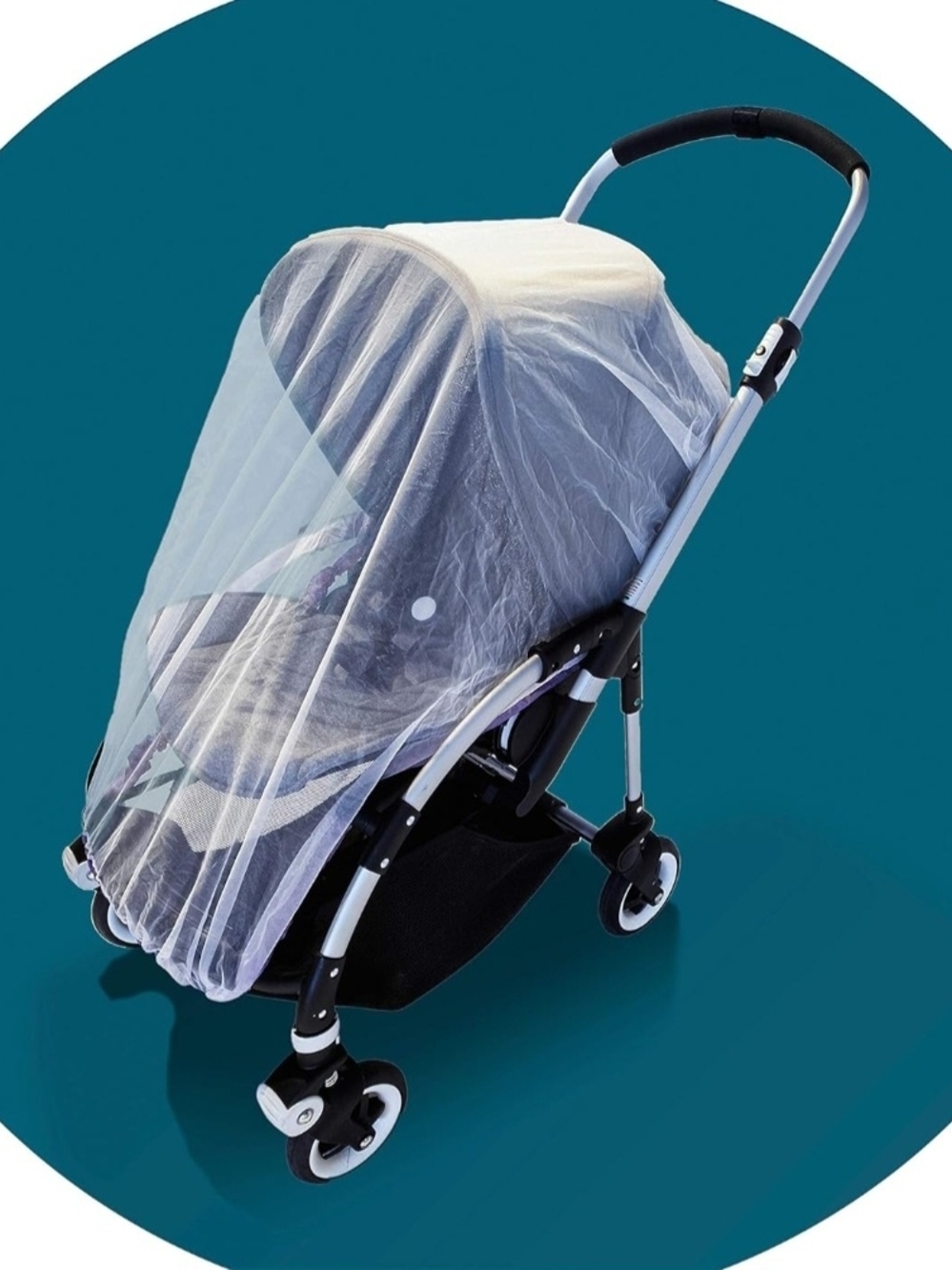 Universal White Stroller Mosquito Net - Kids Accessories